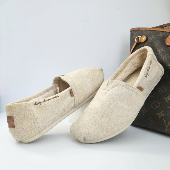 TOMS Daydreamer Women’s  Cream Slip-On Shoes Size 8.5 - Picture 1 of 6